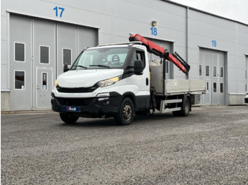 Utilitaire plateau —  Kranbil Iveco Daily 70C17H -2015 | Manuell | Fassi F50